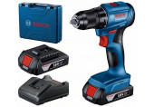 BOSCH GSR 185-LI PROFESSIONAL Perceuse-visseuse 2× 2 Ah, GAL 18V-20, coffret 06019K3000